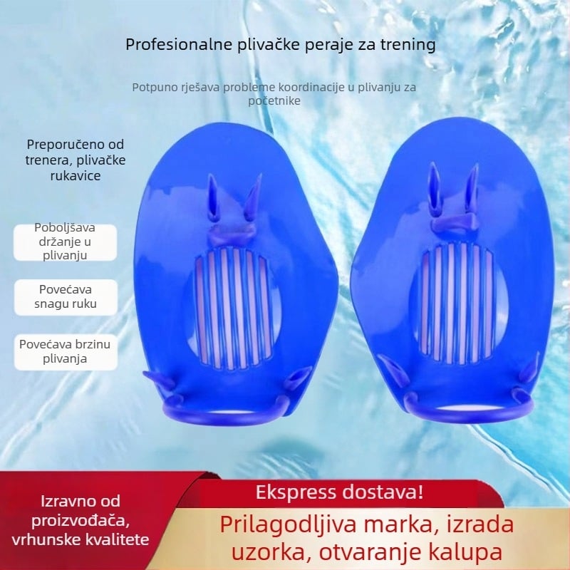 Silikonske plivačke peraje za početnike | univerzalne za odrasle i djecu | Marka More Waves | Podrijetlo Huizhou | Prilagodba dostupna