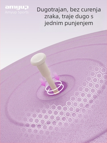 Joga lopta, debela, otporno na eksploziju, fitness lopta za trudnice i podršku pri porodu, PVC, pomoć za jogu, dječja osjetilna trening lopta i lopta za ravnotežu, promjer 55 cm.