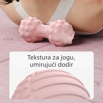 Fascijalna kugla za masažu stopala i opuštanje mišića – kugla u obliku oraščića za leđa i stopala, za jogu ramena i vrata