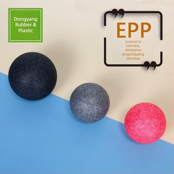 Masažna lopta EPP — bademova fascia lopta za jogu i fitness, Yi key; opušta mišiće stopala i cervikalni dio kralježnice