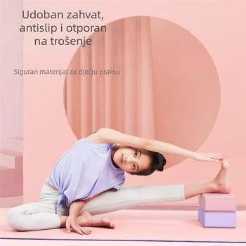 Li Ning joga blok, pjena visoke gustoće, alat za pritiskanje nogu, dodatak za jogu, porijeklo Zhejiang