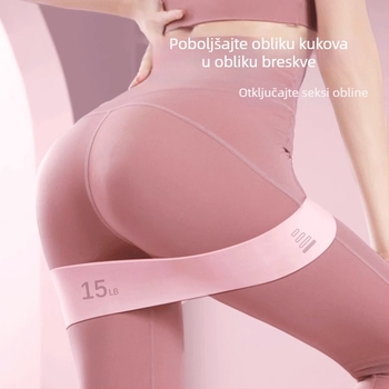 Silikonska elastična traka za jogu i fitness — dodatak za jogu