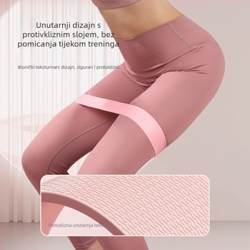 Silikonska elastična traka za jogu i fitness — dodatak za jogu