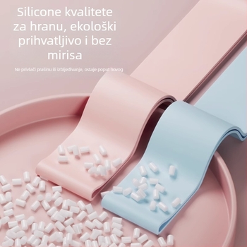 Silikonska elastična traka za jogu i fitness — dodatak za jogu