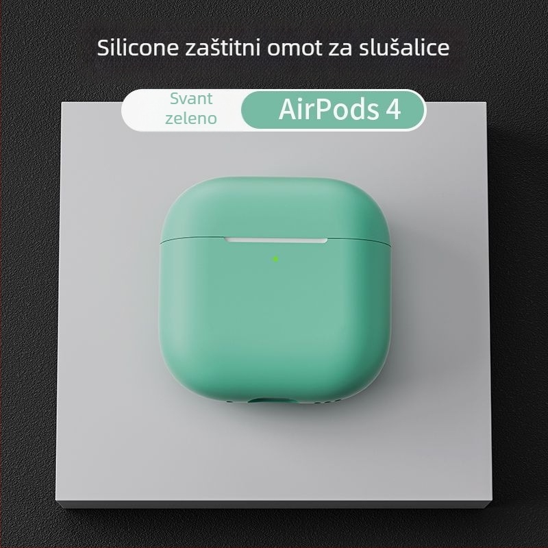 Silikonska zaštitna maska za AirPods Pro 2, AirPods (1–2 Gen) i AirPods (3–4 Gen) s graviranim uzorkom