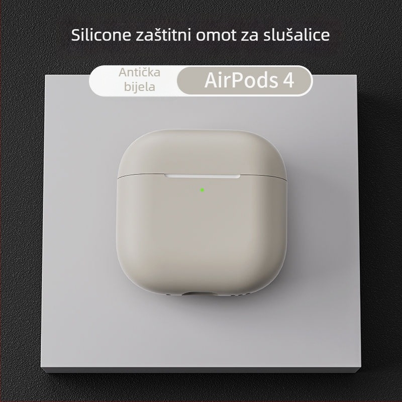 Silikonska zaštitna maska za AirPods Pro 2, AirPods (1–2 Gen) i AirPods (3–4 Gen) s graviranim uzorkom