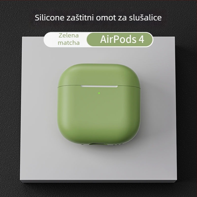 Silikonska zaštitna maska za AirPods Pro 2, AirPods (1–2 Gen) i AirPods (3–4 Gen) s graviranim uzorkom