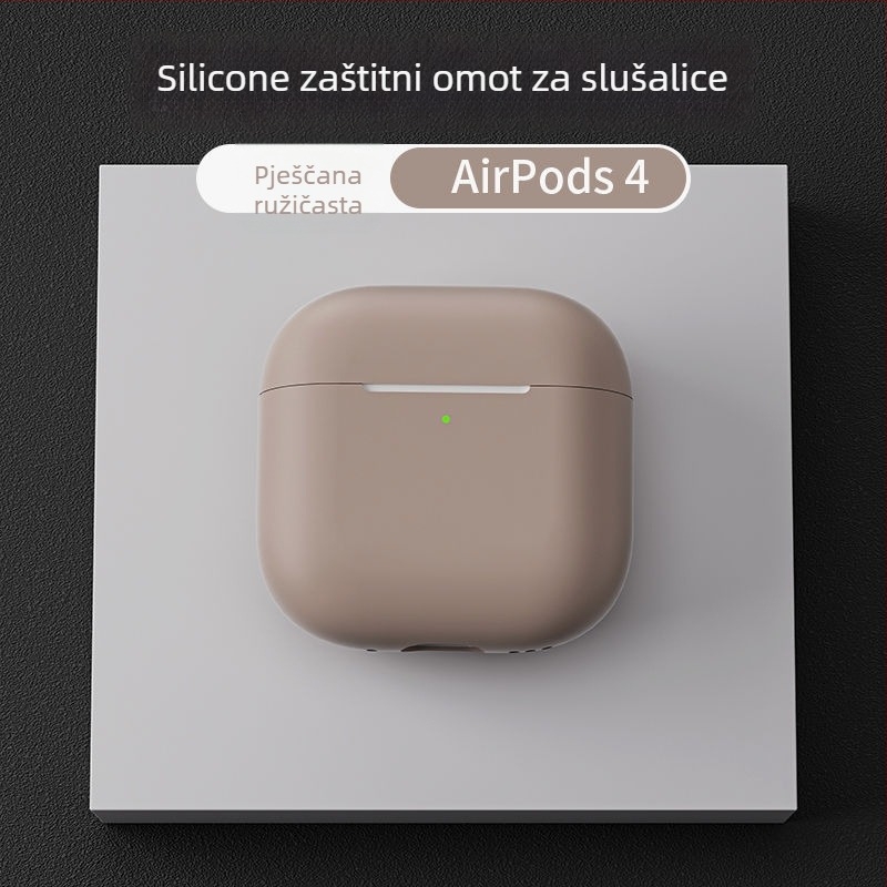 Silikonska zaštitna maska za AirPods Pro 2, AirPods (1–2 Gen) i AirPods (3–4 Gen) s graviranim uzorkom