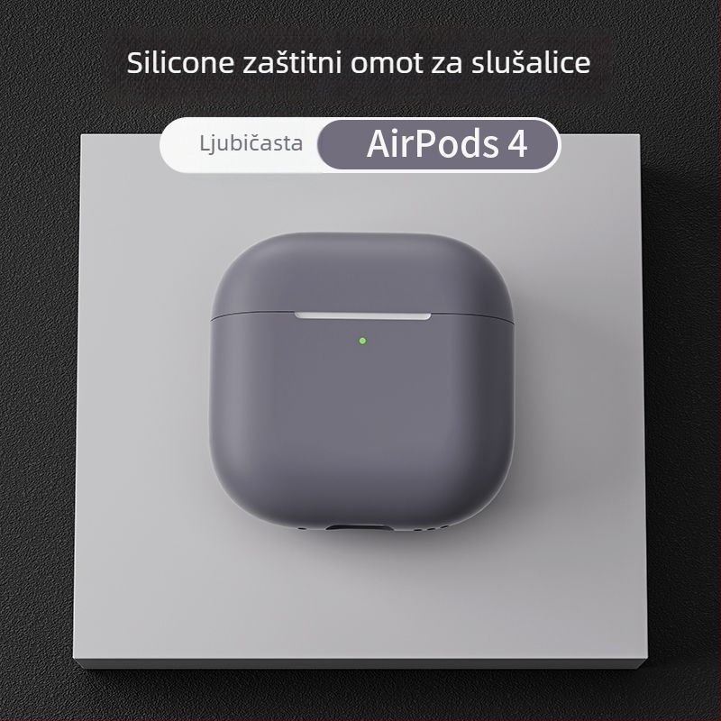 Silikonska zaštitna maska za AirPods Pro 2, AirPods (1–2 Gen) i AirPods (3–4 Gen) s graviranim uzorkom