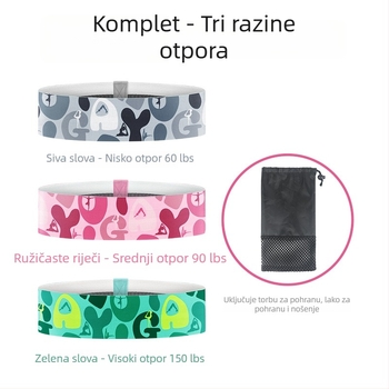 Green Rider Yoga Otporni Pojas - Poliester-bavlena rastezljiva traka za podizanje stražnjice i čučnjeva (Brand: Green Rider, Materijal: Poliester-bavlena, Kategorija: Stretch Strap/Yoga Rope, Upotreba: Podizanje stražnjice i čučnjevi)