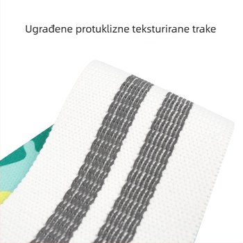 Green Rider Yoga Otporni Pojas - Poliester-bavlena rastezljiva traka za podizanje stražnjice i čučnjeva (Brand: Green Rider, Materijal: Poliester-bavlena, Kategorija: Stretch Strap/Yoga Rope, Upotreba: Podizanje stražnjice i čučnjevi)