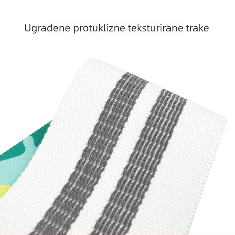 Green Rider Yoga Otporni Pojas - Poliester-bavlena rastezljiva traka za podizanje stražnjice i čučnjeva (Brand: Green Rider, Materijal: Poliester-bavlena, Kategorija: Stretch Strap/Yoga Rope, Upotreba: Podizanje stražnjice i čučnjevi)