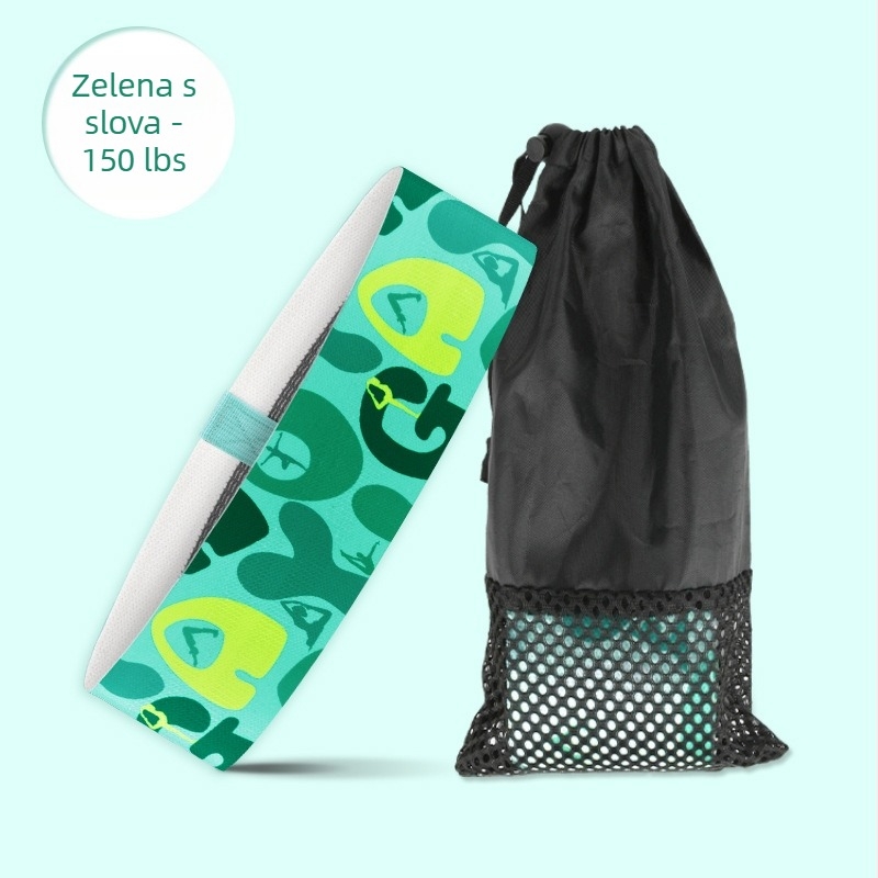 Green Rider Yoga Otporni Pojas - Poliester-bavlena rastezljiva traka za podizanje stražnjice i čučnjeva (Brand: Green Rider, Materijal: Poliester-bavlena, Kategorija: Stretch Strap/Yoga Rope, Upotreba: Podizanje stražnjice i čučnjevi)