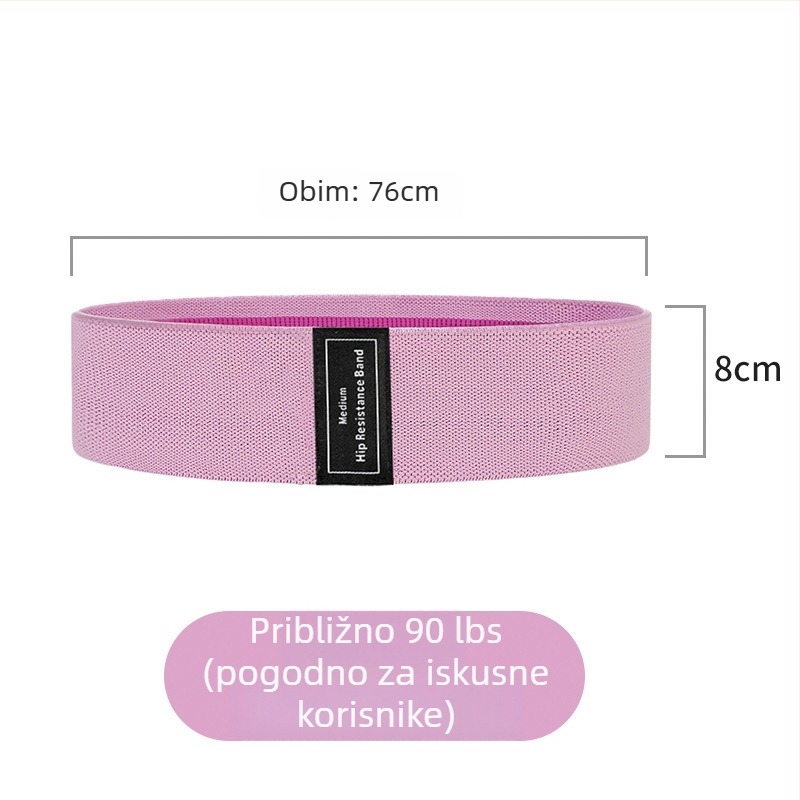 Tedaxi joga stretch strap — materijal: lateks, svila, poliester i pamuk; jednofarbni uzorak; pogodno za fitness opremu, oblikovanje tijela, plesne pokrete