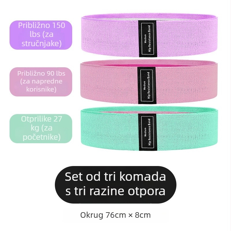 Tedaxi joga stretch strap — materijal: lateks, svila, poliester i pamuk; jednofarbni uzorak; pogodno za fitness opremu, oblikovanje tijela, plesne pokrete