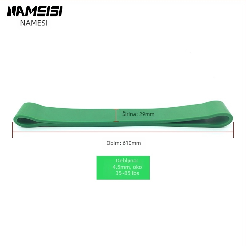 Lateks traka otpora za sportsku rehabilitaciju | Materijal: latex; Marka: Nms; Kod proizvoda: Nms