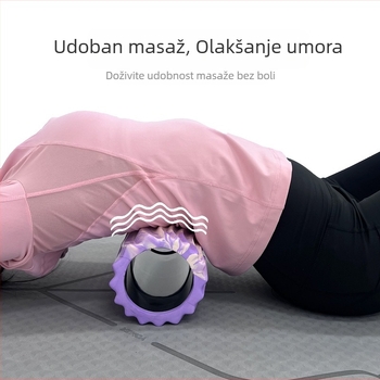 Spužvasti valjak za nogu za masažu mišića i trening meridijana — Pomoć za jogu, Brand The beauty of yu, Materijal Drugo