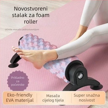 Pjenasti valjak sa držačem i jogičkim stubom za opuštanje listova i masažu meridijana – Materijal EVA, Brand Guangdi