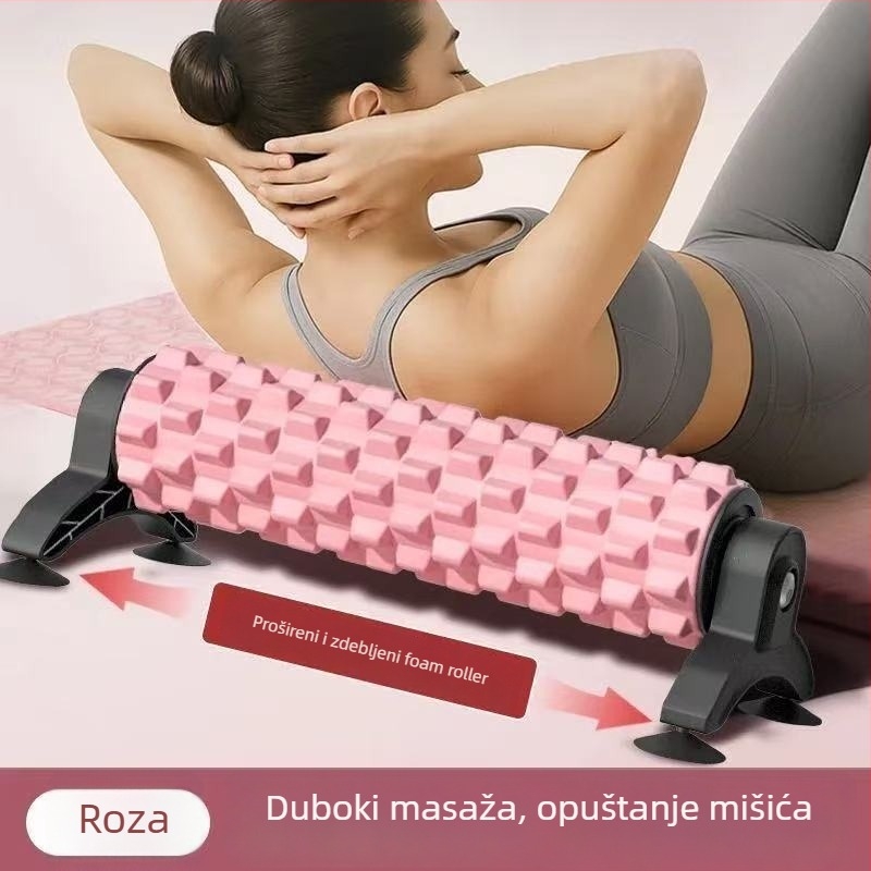 Pjenasti valjak sa držačem i jogičkim stubom za opuštanje listova i masažu meridijana – Materijal EVA, Brand Guangdi