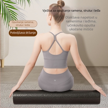 Čvrsta pjena rolna za jogu – istezanje leđa i opuštanje mišića, glatka pjena