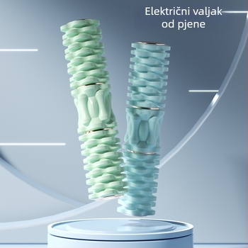 Električni pjenasti valjak za jogu s podesivim trodijelnim dizajnom