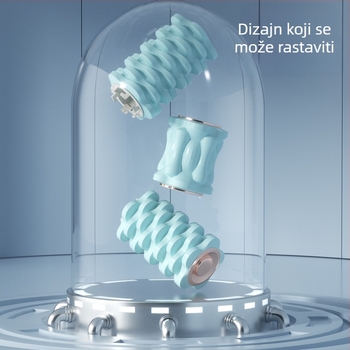 Električni pjenasti valjak za jogu s podesivim trodijelnim dizajnom