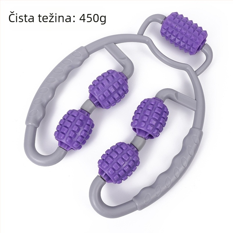 Massager s pet kotačićima – Qiongbin Sports; Dodaci za jogu; za zdravu masažu i tjelesni fitness