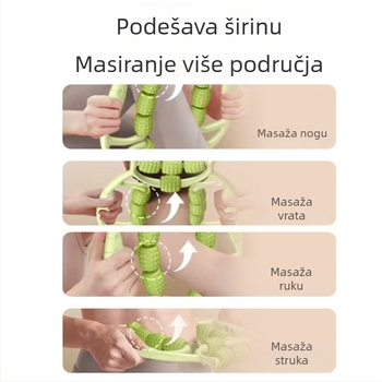 12-kolni pjenasti valjak za masažu mišića i jogu – materijal TPE