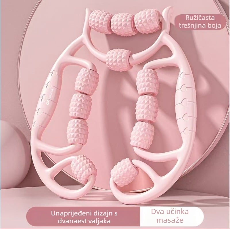 12-kolni pjenasti valjak za masažu mišića i jogu – materijal TPE
