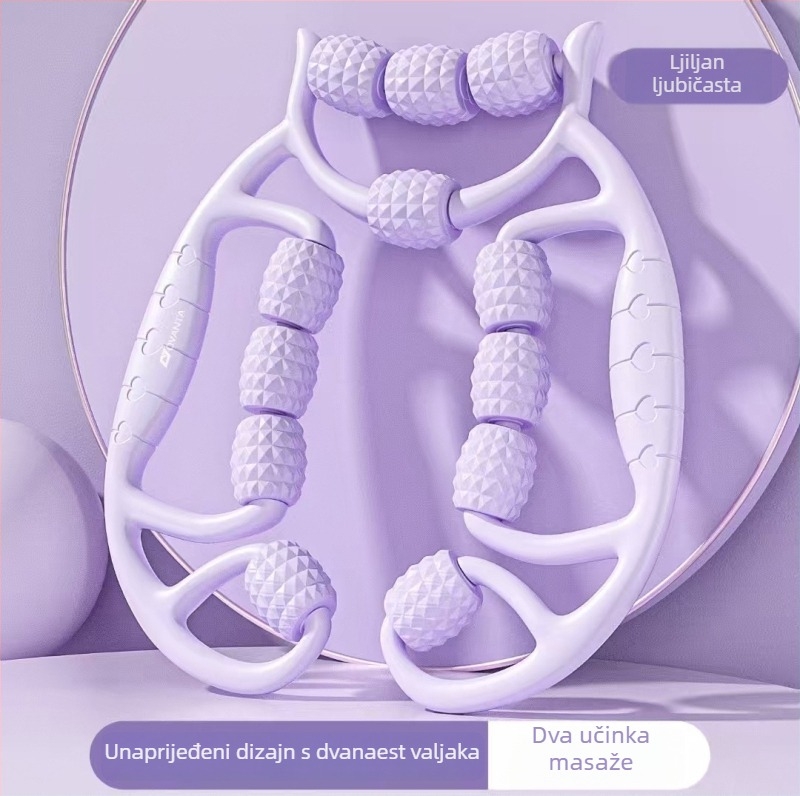 12-kolni pjenasti valjak za masažu mišića i jogu – materijal TPE
