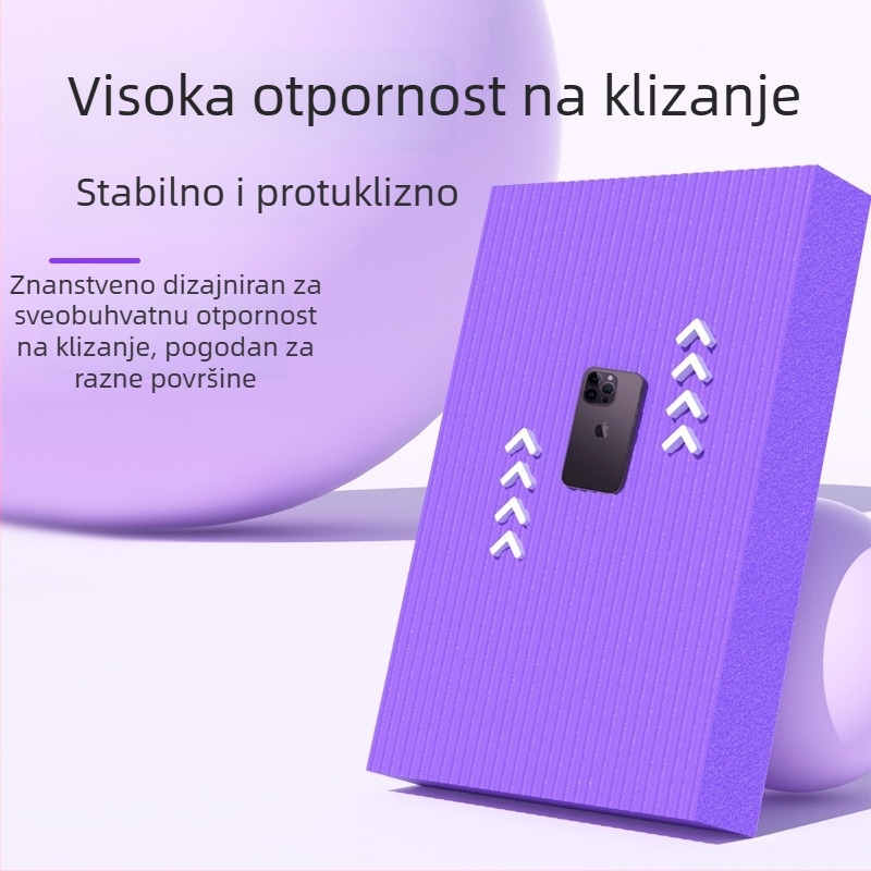 NBR ravnotežna podloga za jogu – povećana i debela, podrška za trening jezgre i ab wheel