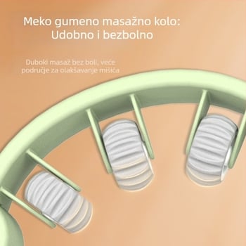 Binluo Masažer prstena — 13 kotača, valjak za bedra i listove, vježbanje mišića zdjelice, fitness