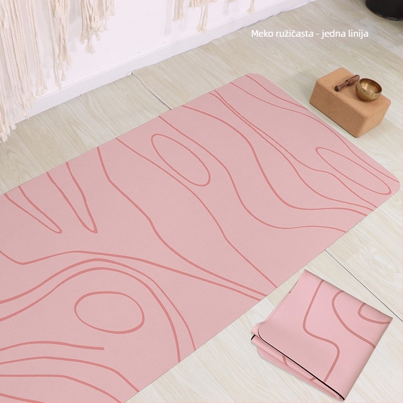 Joga podloga - sklopiva, prirodni kaučuk, debljina 1.5 cm, težina 1300 g, protuklizna