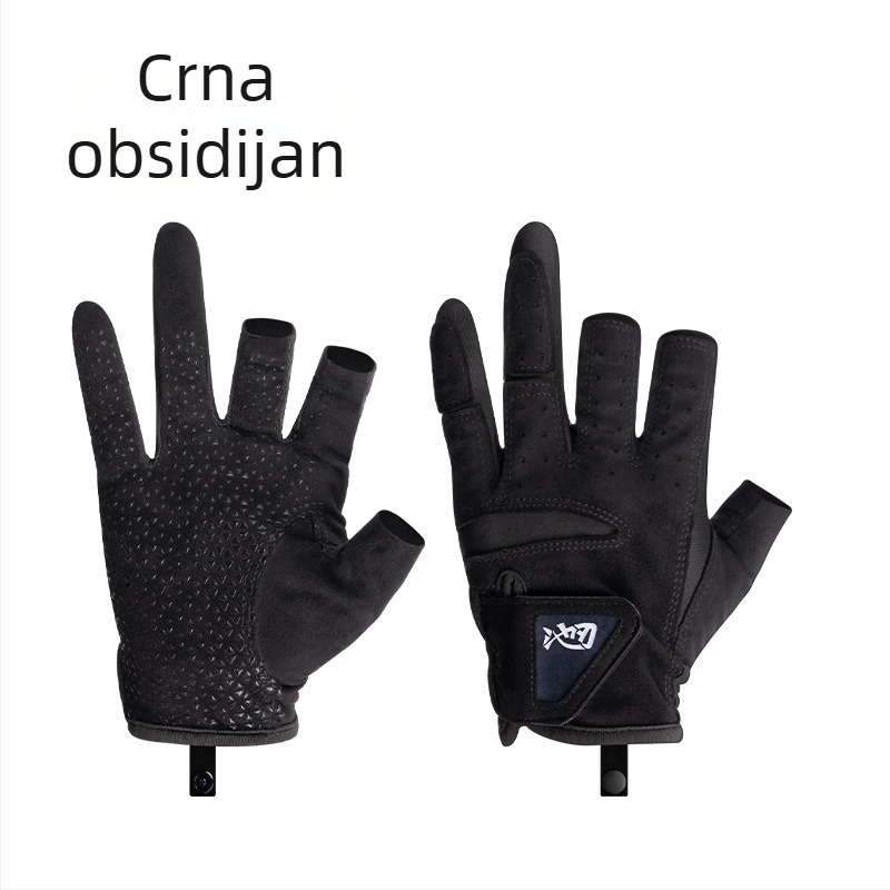 Ribičke rukavice s tri prsta – protuklizne, UV zaštita, tople, prozračne (materijal: laxieli)
