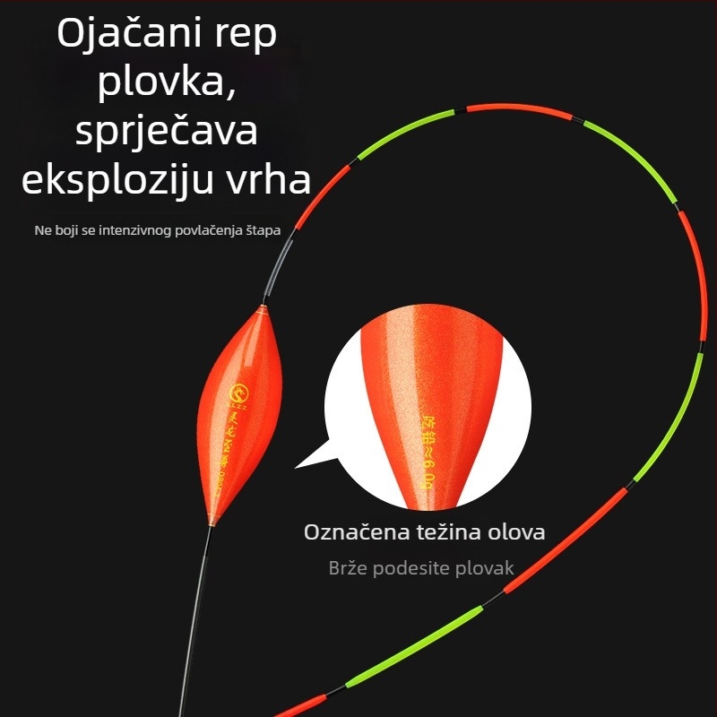 Linglong Supreme pluta s kristalnim repom – visoka osjetljivost za velike ribe