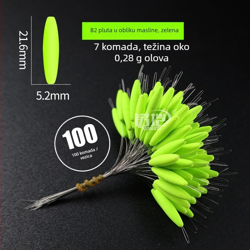 Maslinasto oblikovan drift plutac, sedam zvjezdica, Mingqi, materijal Bubble