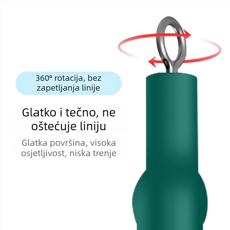 Proširena silikonska plutajuća sjedalica za ribolov s kliznim i rotacijskim mehanizmom, ojačana okomita potpora za velike šarane