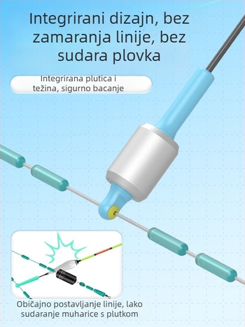 Katsuya FQPZ Integrirano Olovno Plovilo Sjedalo za Muhe – Ultra Lagano, Olovno Kori za Podrezivanje