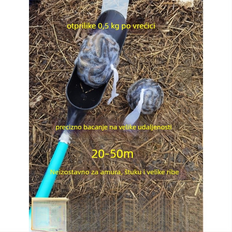 Vodne rastvorljiva mamac torba za ribolov – Torba za fiksno gnijezdo s rastvorljivom mrežom, s češnjakom Mudfish i kukuruzom (Brand: Other; Podrijetlo: Kina; Materijal: Other)