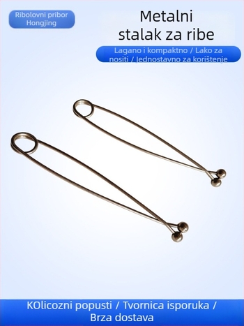 Metalni otvarač usta ribe — dodatak za ribolov s mamcima