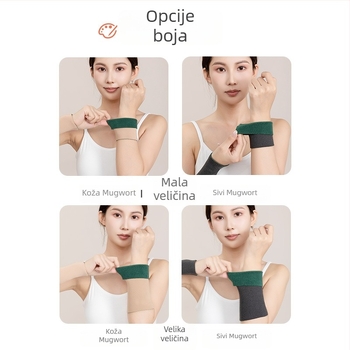 Velurova jednokratna narukvica za zglob – zaštita zgloba, za odrasle, pogodna za bilo koji pokret