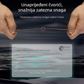 Glavna linija za ribolov — Clouds flying fish najlon linija, nosivost 20 kg, pakiranje 100 kom