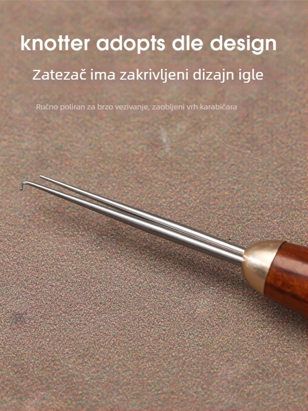 Set alata za vezivanje čvorova za ribolovnu liniju i udice - Rosewood konstrukcija - Huansheng brend