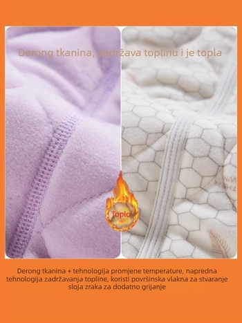 Dječja pamučna puffer vest za jesen-zimu – vanjski flis, punilo od poliestera, podstava od pamuka, debela, V-izrez, jednobojno zatvaranje, karirani ili jednobojni uzorak, za djecu preko 8 godina (oko 140 cm)