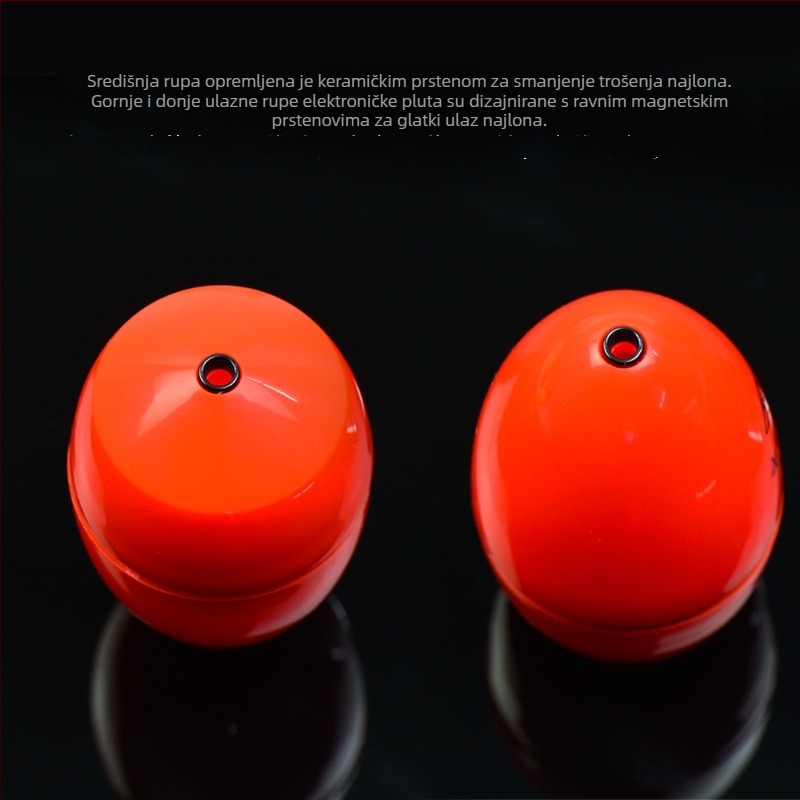 Noćni ribolovni plovak s LED – Electronic Wave, Plastika, Ultra Svijetlo, Izdržljiv