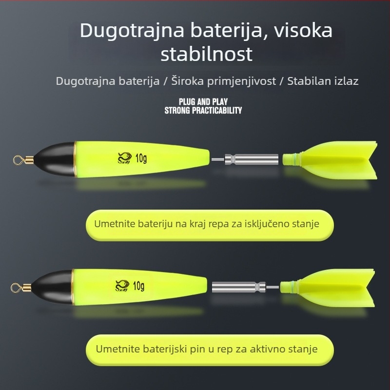 Taoyu ABS plovak za ribolov na kamenitoj obali