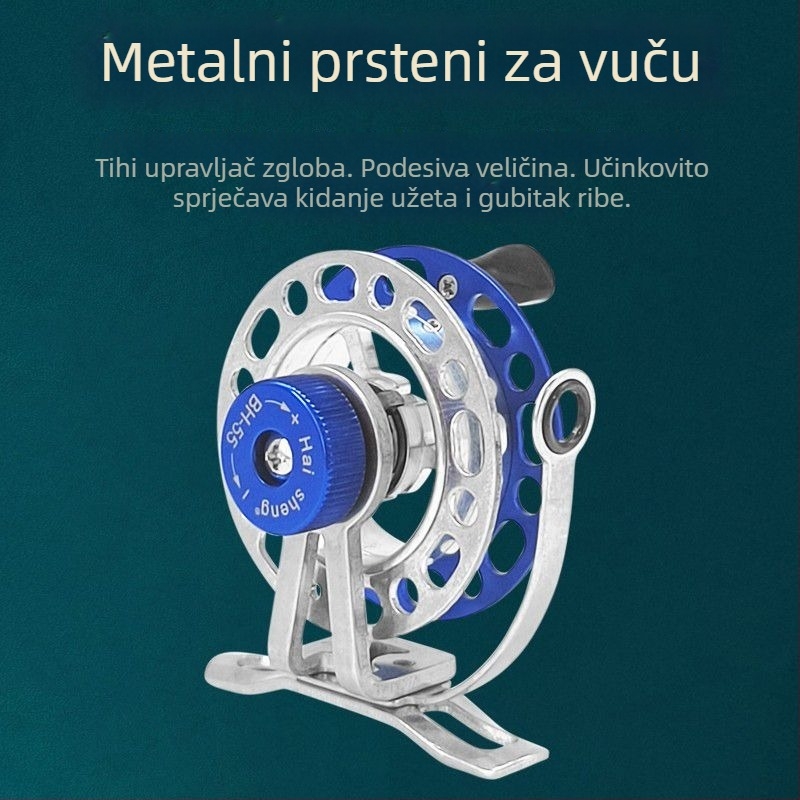 Ribolovni kolut s prednjom kočnicom Beautifulou – Kina (Front wheel; Brand: Beautifulou; Origin: China; Category: Fishing reel)