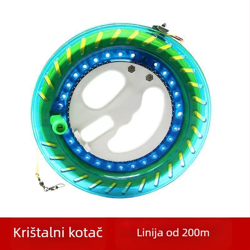 Spinning kolut s ležajevima i anti-reverse značajkom, ručno upravljanje