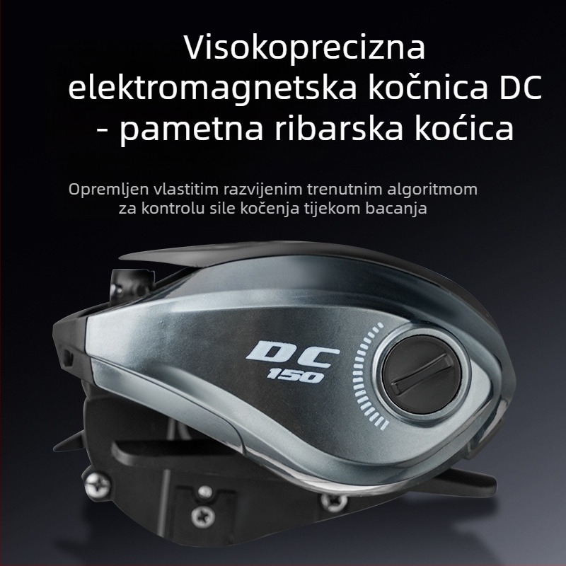 Water Drop kolut za ribolov s pametnom elektronickom kočnicom, dugi dometi bacanja, marka Fddl/Diao Delai