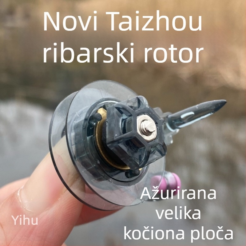 Tradicionalna Taizhou ribarska navijač od Shining Lake – ručna ručica i navoj za liniju
